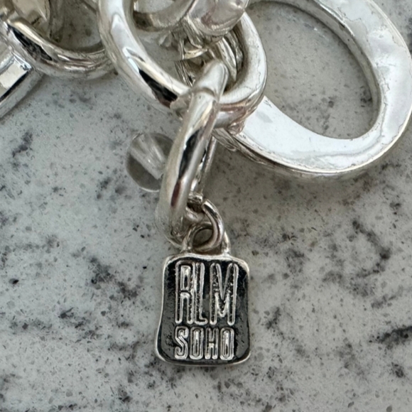 Robert Lee Morris SoHo Silver Plated Bracelet - Picture 6 of 9